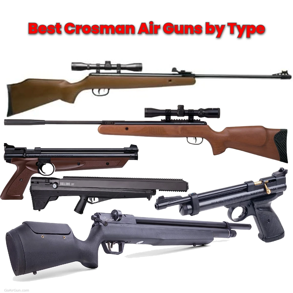 Crosman Air Guns by Type