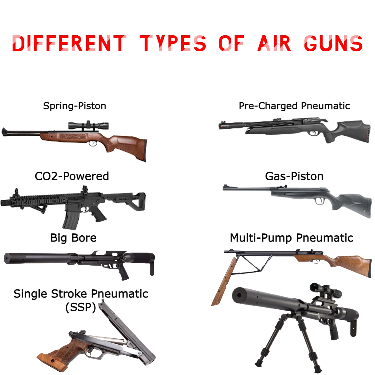Types of Air Guns