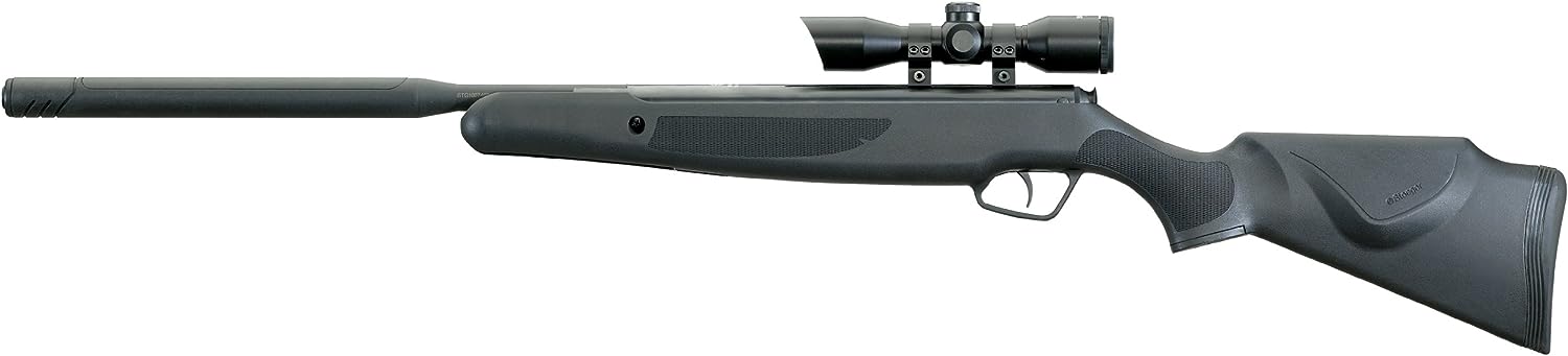 Stoeger Air Rifles X20 1200 FPS Black Synthetic Monte Carlo Style Stock Suppressor Air Rifle